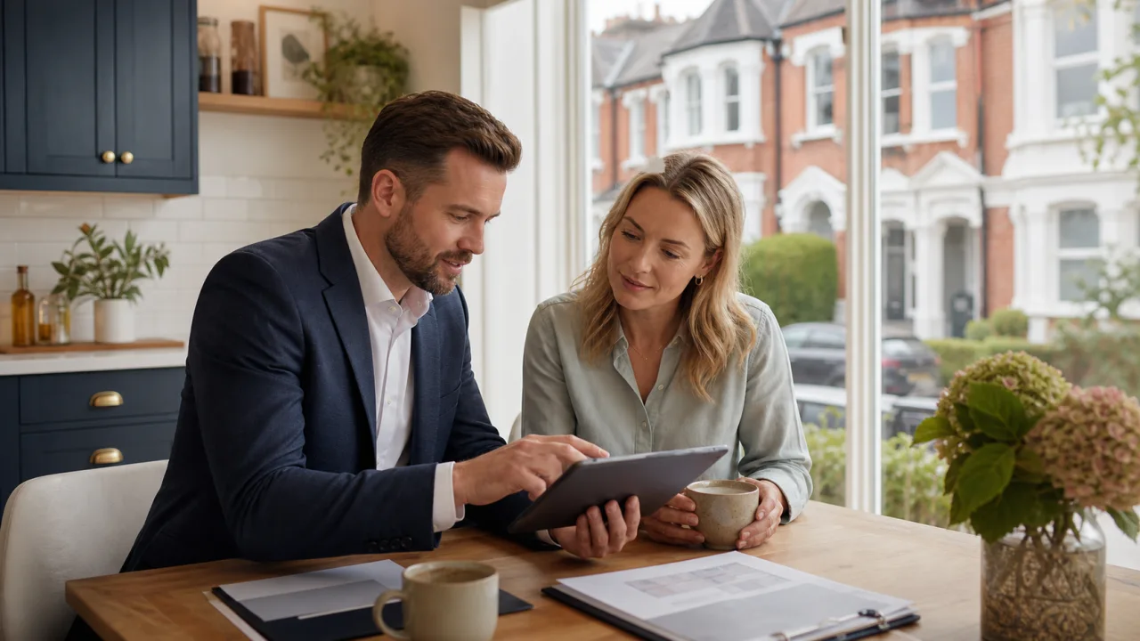 Editorial visual for Estate Agent Website Design: The Valuation Engine